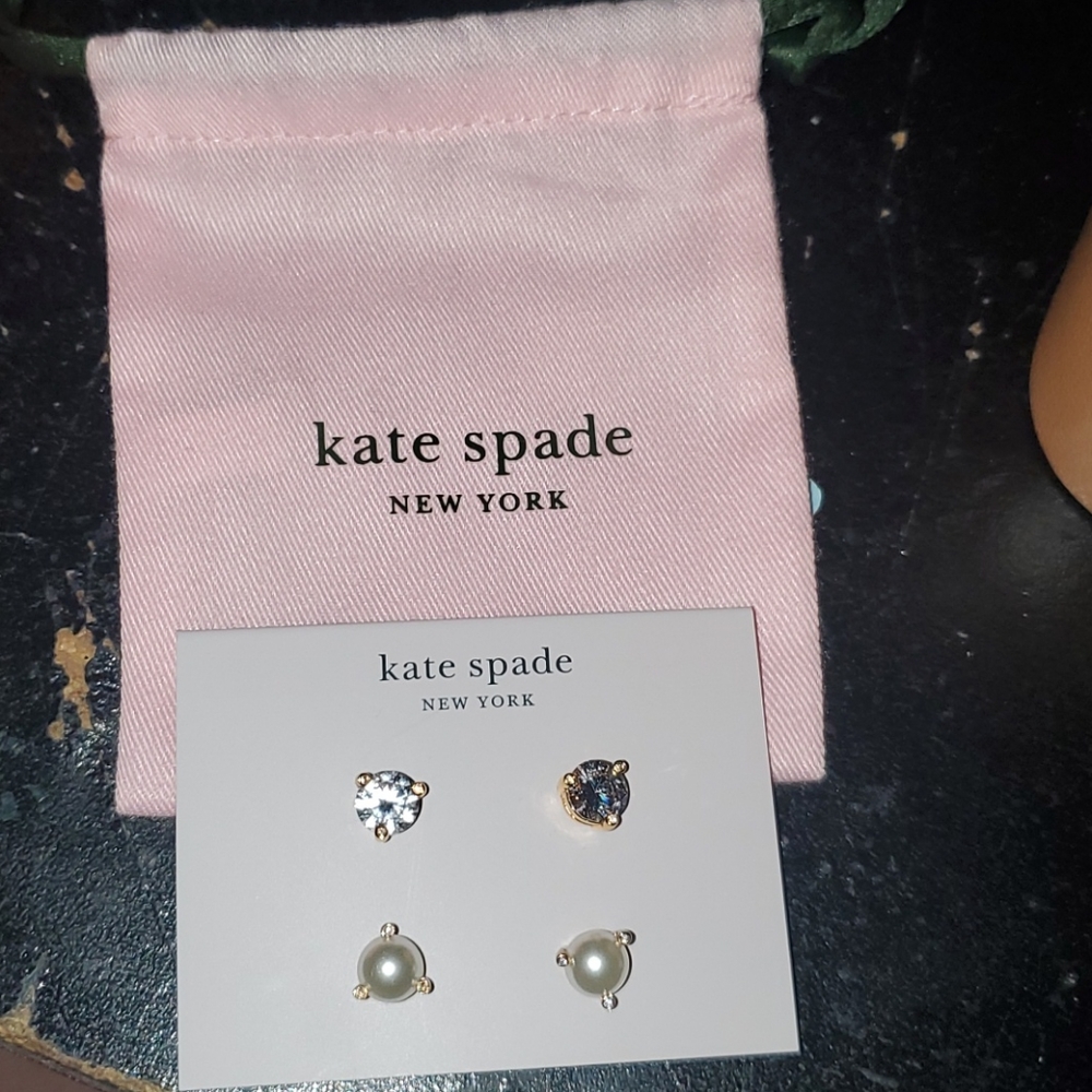 Kate spade riee amd shine earrings